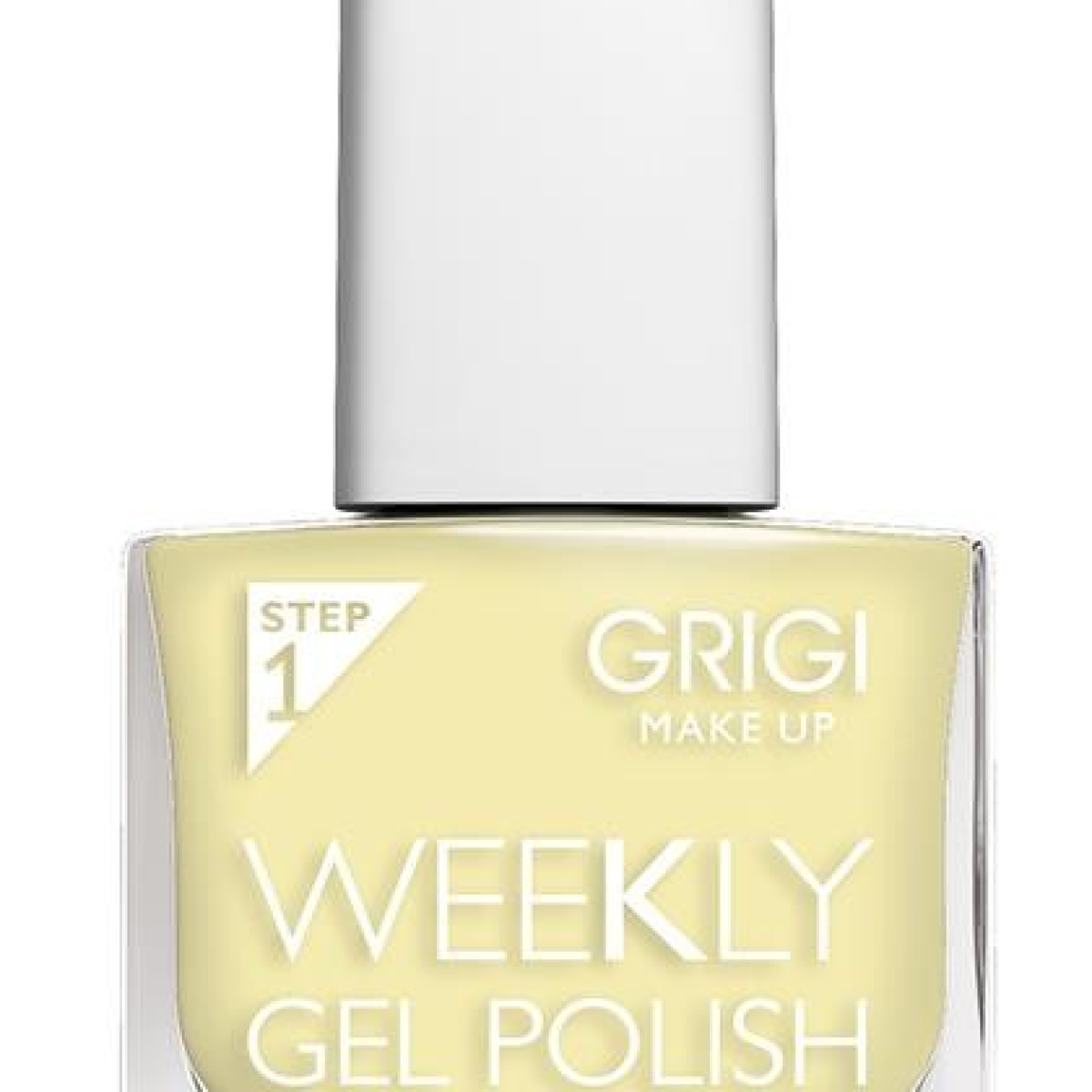 GRIGI WEEKLY GEL NAIL POLISH NO 528 LIGHT YELLOW