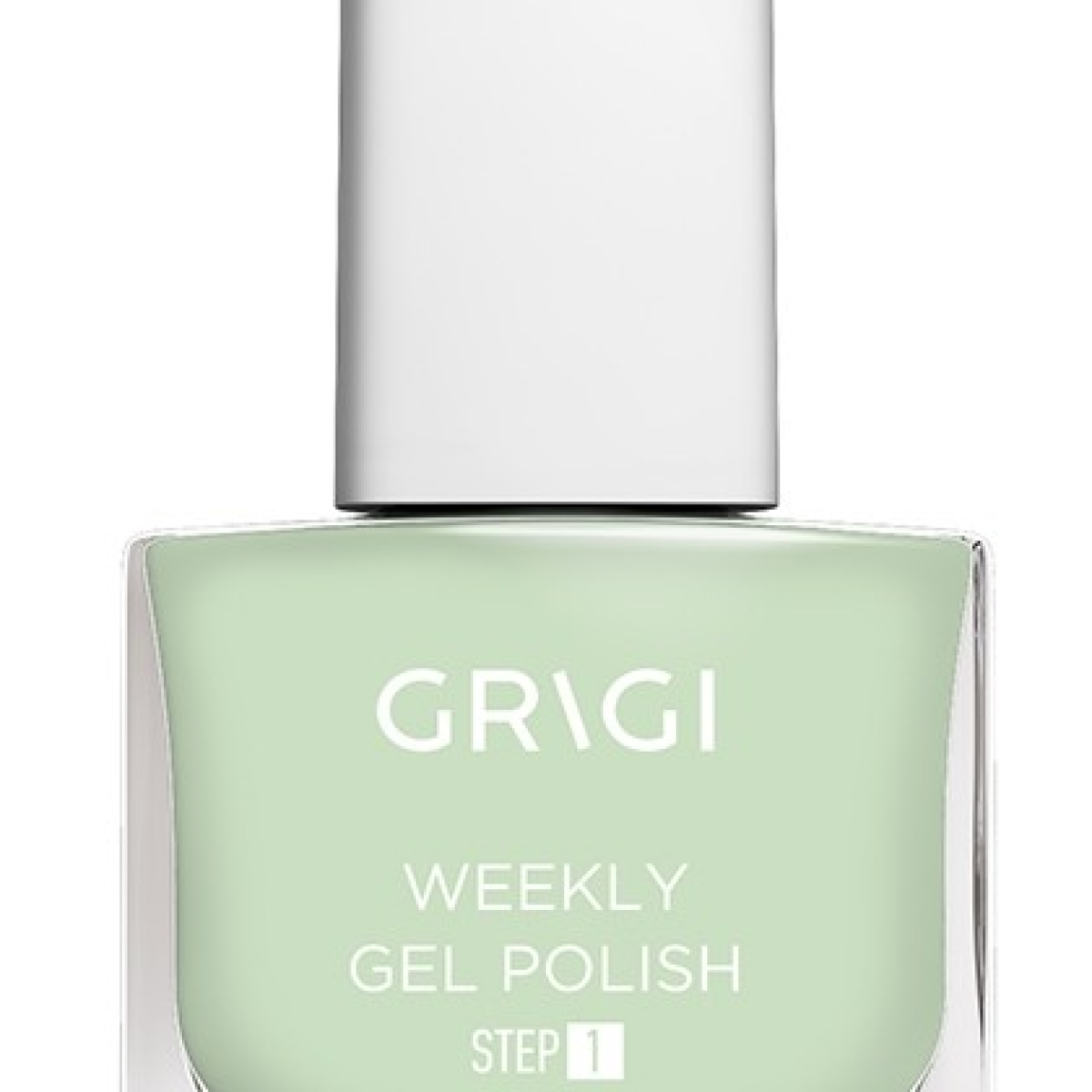 GRIGI WEEKLY GEL NAIL POLISH NO 531 PALE GREEN