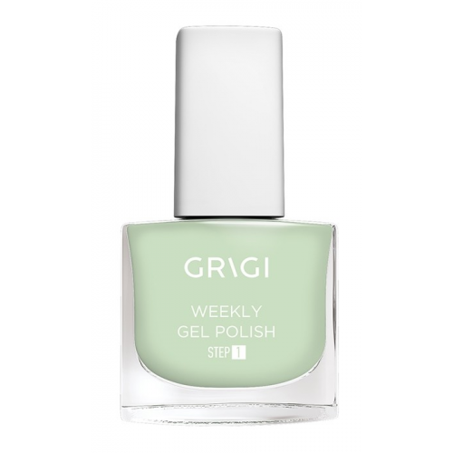 GRIGI WEEKLY GEL NAIL POLISH NO 531 PALE GREEN