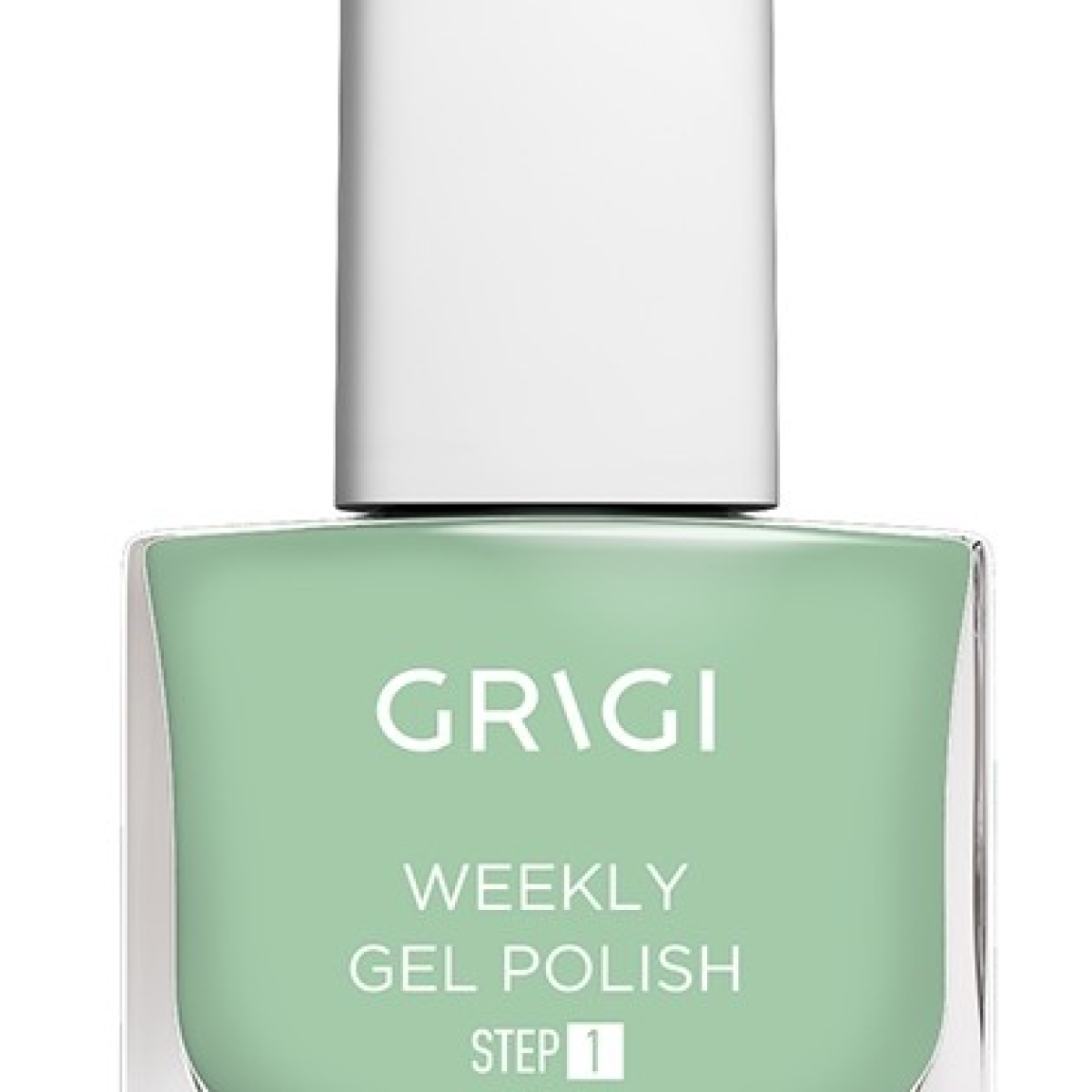 GRIGI WEEKLY GEL NAIL POLISH NO 532 PALE GREEN