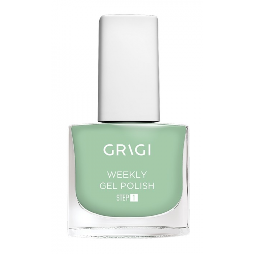 GRIGI WEEKLY GEL NAIL POLISH NO 532 PALE GREEN