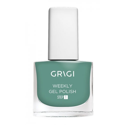 GRIGI WEEKLY GEL NAIL POLISH NO 533 DARK GREEN