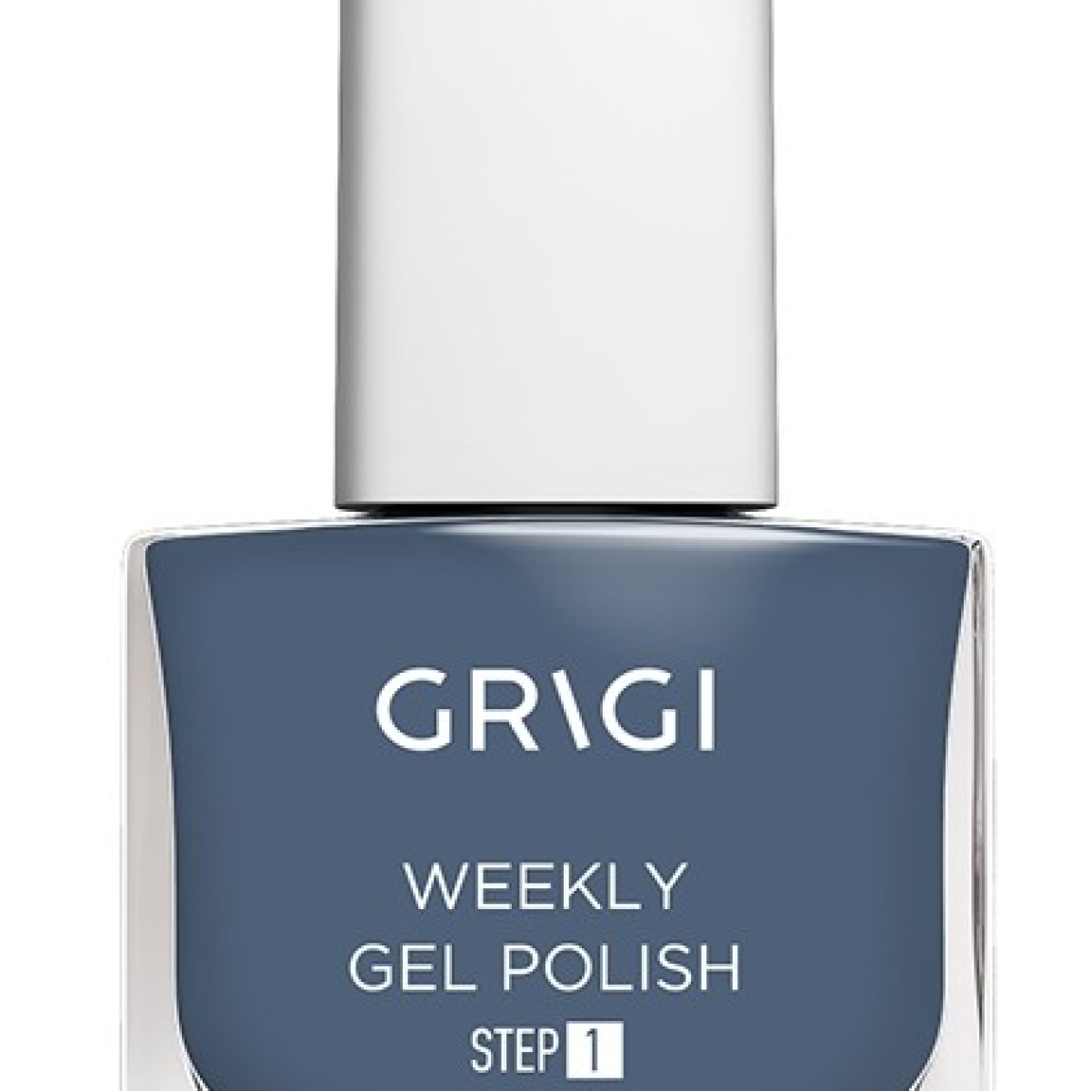 GRIGI WEEKLY GEL NAIL POLISH NO 555 DARK STEEL BLUE
