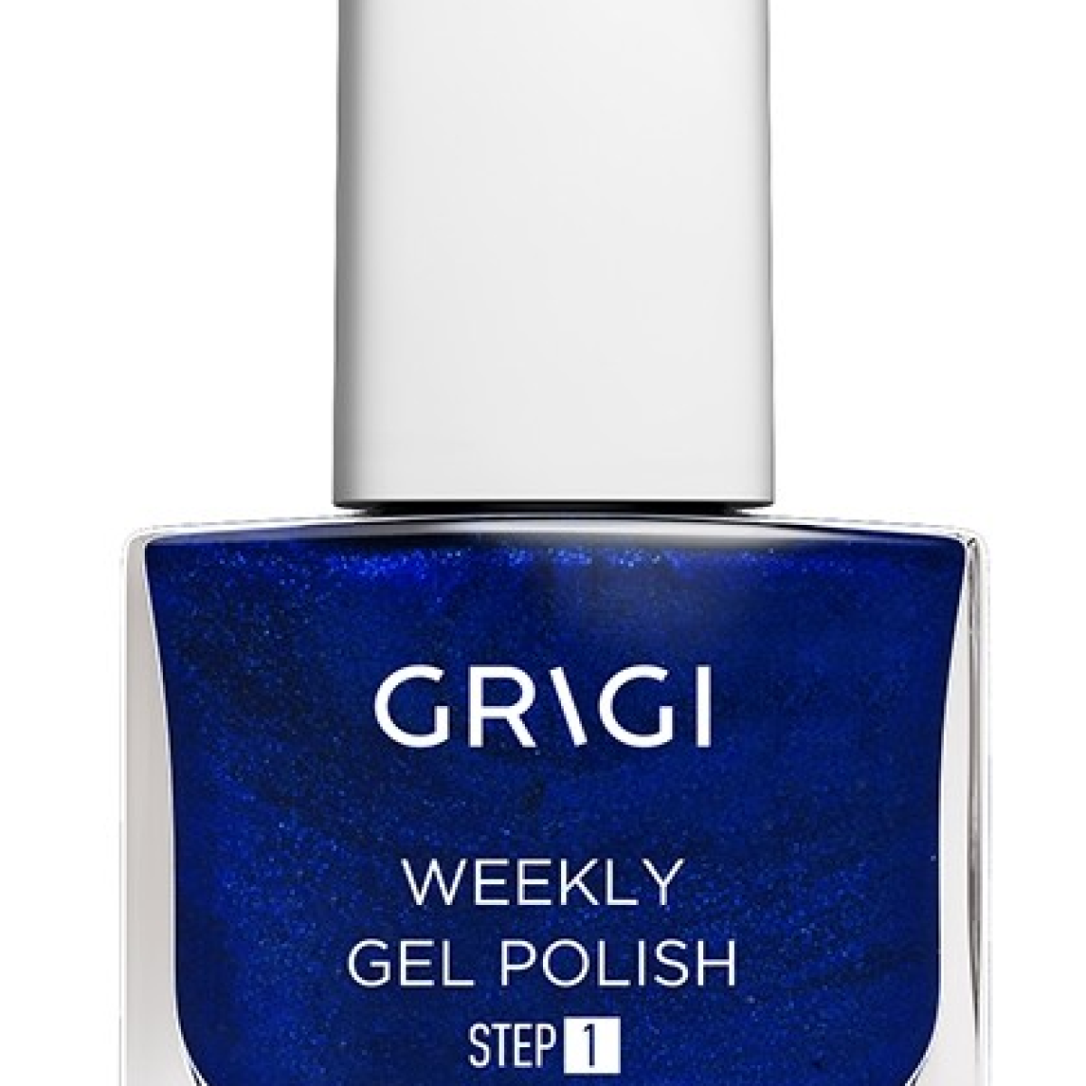 GRIGI WEEKLY GEL NAIL POLISH NO 557 METALLIC DARK BLUE