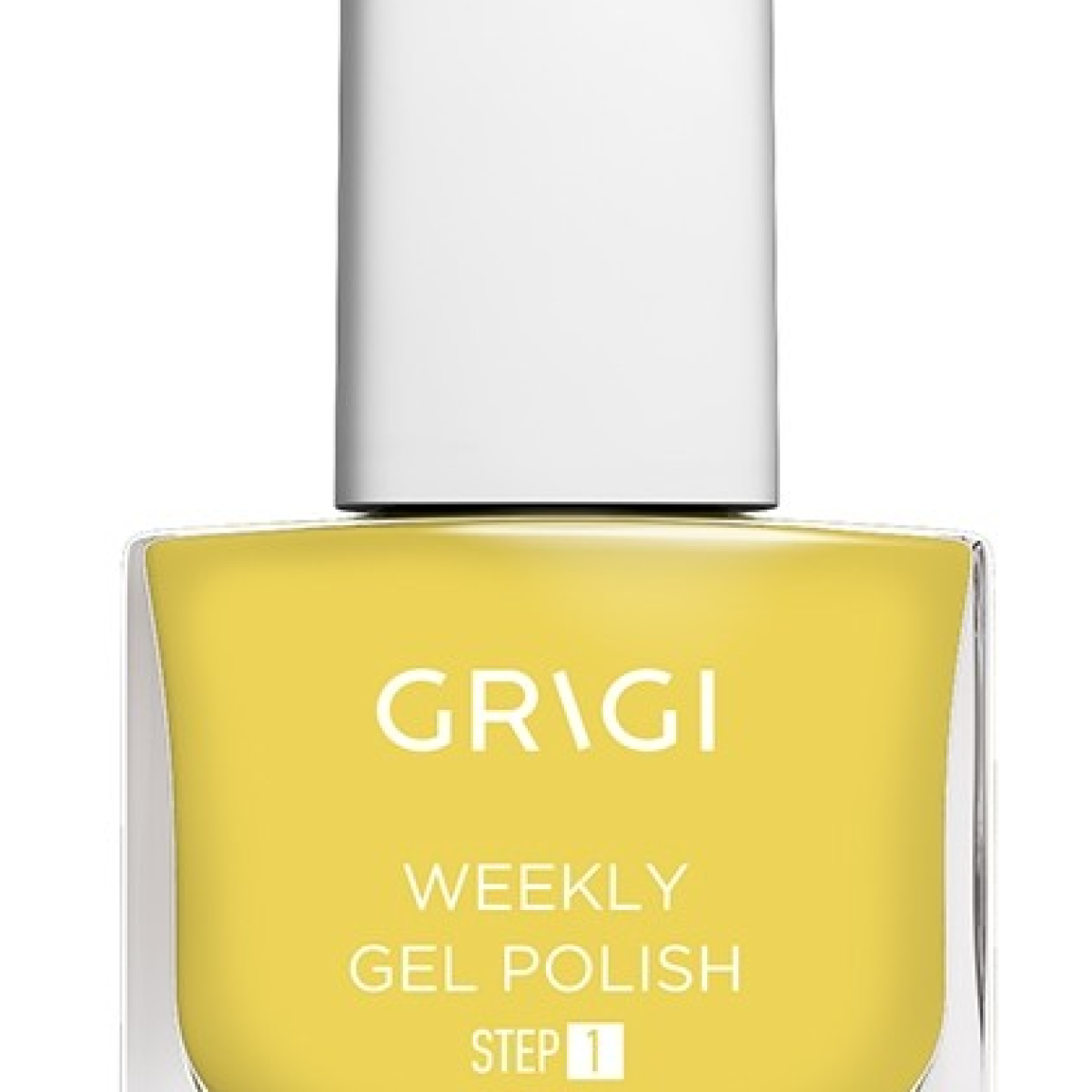 GRIGI WEEKLY GEL NAIL POLISH NO 584 METALLIC YELLOW