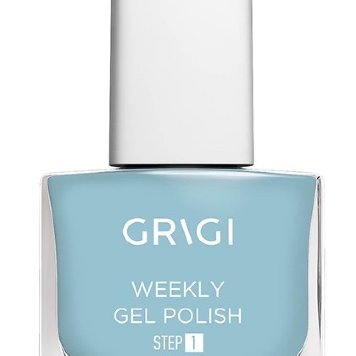 GRIGI WEEKLY GEL NAIL POLISH NO 586 LIGHT BLUE