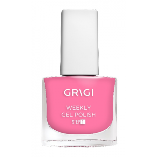 GRIGI WEEKLY GEL NAIL POLISH NO 592 SPARKLY LIGHT PINK