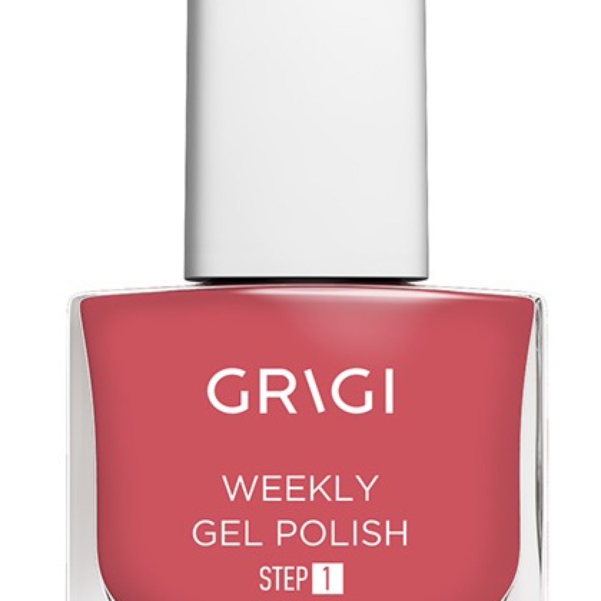 GRIGI WEEKLY GEL NAIL POLISH NEW FORMULA EXTRA STRONG NO 573 CORAL PINK