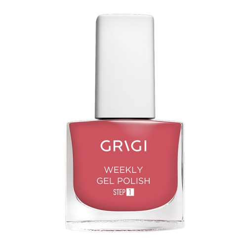 GRIGI WEEKLY GEL NAIL POLISH NEW FORMULA EXTRA STRONG NO 573 CORAL PINK