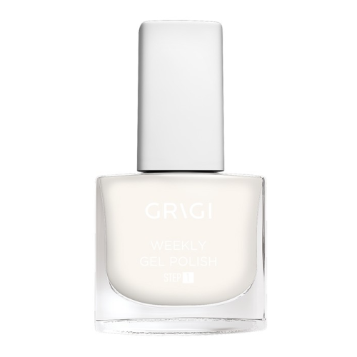 GRIGI WEEKLY GEL NAIL POLISH NEW FORMULA EXTRA STRONG No 600 SNOW WHITE