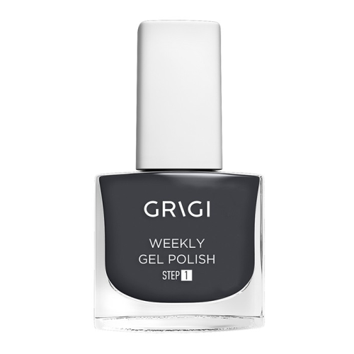 GRIGI WEEKLY GEL NAIL POLISH NEW FORMULA EXTRA STRONG No 602 DARK GREY