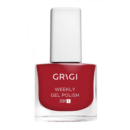 GRIGI WEEKLY GEL NAIL POLISH NEW FORMULA EXTRA STRONG No 615 LIGHT RED