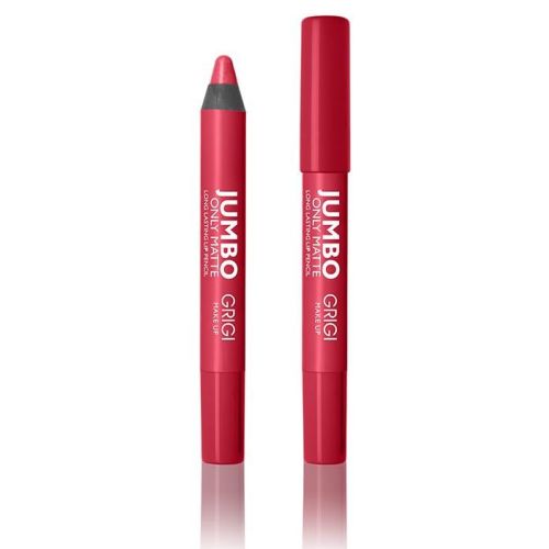 GRIGI ONLY MATTE JUMBO LONG LASTING LIP PENCIL NO 04 CORAL-RED
