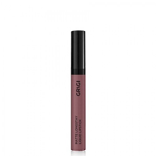 GRIGI ONLY MATTE LONG STAY LIQUID LIPSTICK No 32 DARK NUDE PURPLE