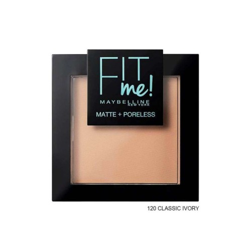 MAYBELLINE Fit Me Mat&porel powder 120 Classic