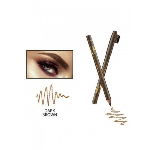 REVERS Eye Brow Stylist Long Lasting Brow Pencil & Brush Dark Brown 03