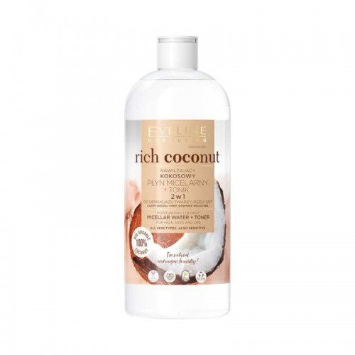 Rich Coconut Moisturizing Coconut Micellar Water + Toner 500ml