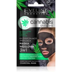 Cannabis Skin Care 3in1 Charcoal Mask 7ml
