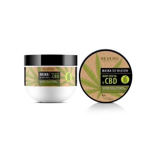 REVERS Hair Mask 100% Cbd  Hemp Oil 250ml