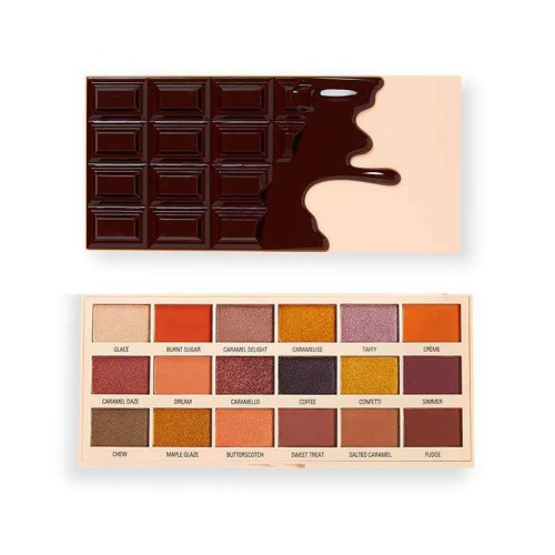 Revolution - Chocolate Eyeshadow Palette - Caramel Nudes
