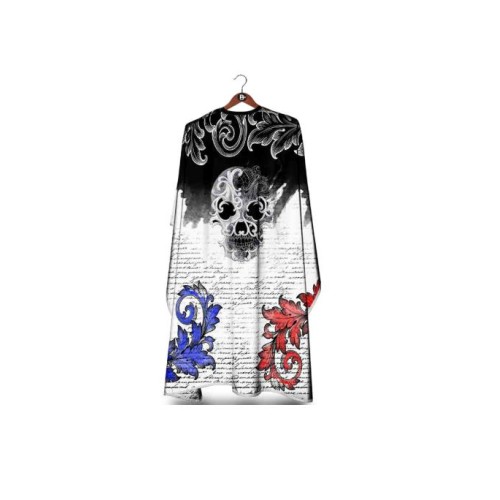 ΜΠΕΡΤΑ ΚΟΜΜΩΤΗΡΙΟΥ Lace Skull Cape BM-C 341 Barber Mood