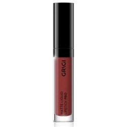 GRIGI MATTE PRO LIQUID LIPSTICK No 418 RED BROWN DARK