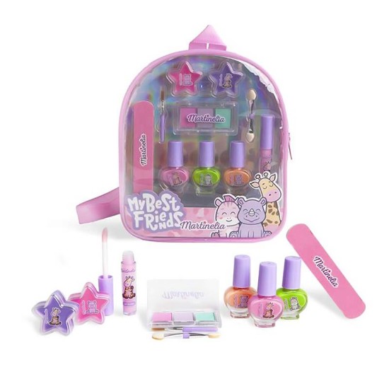 Martinelia My Best Friends Beauty Backpack Set – Σετ Καλλυντικών Για Κορίτσια W18 x H20 x D4 cm