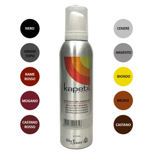 Αφρός μαλλιών με χρώμα - Kapetil color mousse
