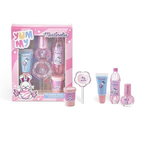 Martinelia Yummy The Sweetest Beauty Set – Παιδικό Σετ Περιποίησης για Κορίτσια 13 x 16 x 3 