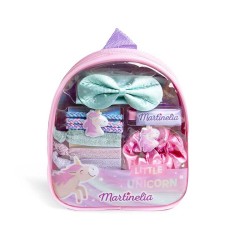 Martinelia Little Unicorn Hair Beauty Backpack Set – Σετ Μαλλιών Για Κορίτσια 16 x 17 x 4 cm