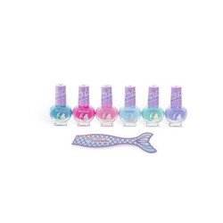 Martinelia Lets Be Mermaids Nail Set Βερνίκια Νυχιών 6 x 4ml & Λίμα Mermaid Tail